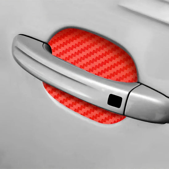 Autocollant voiture rouge